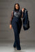 Plus Size Women Suits 2 Pieces Luxury Beadings Pearls Party Prom Wear Women Outfits - Wedding Dresses