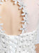 Princess Wedding Dress Ivory Sweetheart Illusion Neckline Cut Out Floor Length Bridal Dress With Rhinestone Flowers