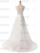 Prom Dress V Neck A Line Sleeveless Floor Length Lace Applique Party Dresses