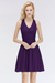 Regency V-Neck Short Lace Bridesmaid Dresses