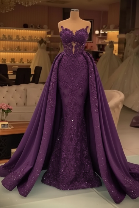 Regency Chic evening dresses long lace Prom dresses - Prom Dresses