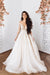 Romantic Long Sleeves Appliques Ruffles Wedding Dresses - wedding dresses