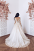 Romantic Long Sleeves Appliques Ruffles Wedding Dresses - wedding dresses