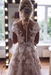 Romantic Sleeveless Aline Wedding Dress 3D Floral Lace Tulle Bridal Dress - Wedding Dress