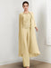 Floor-Length Round Neck Chiffon Pantsuits For The Mother Of The Bride With Jacket And Applique