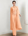 Floor-Length Round Neck Chiffon Pantsuits For The Mother Of The Bride With Jacket And Applique