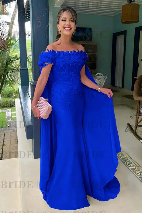 Chiffon Mother of the Bride Dress Long On Sale-Bridelily Chiffon Mother of the Bride Dress Long On Sale-Bridelily