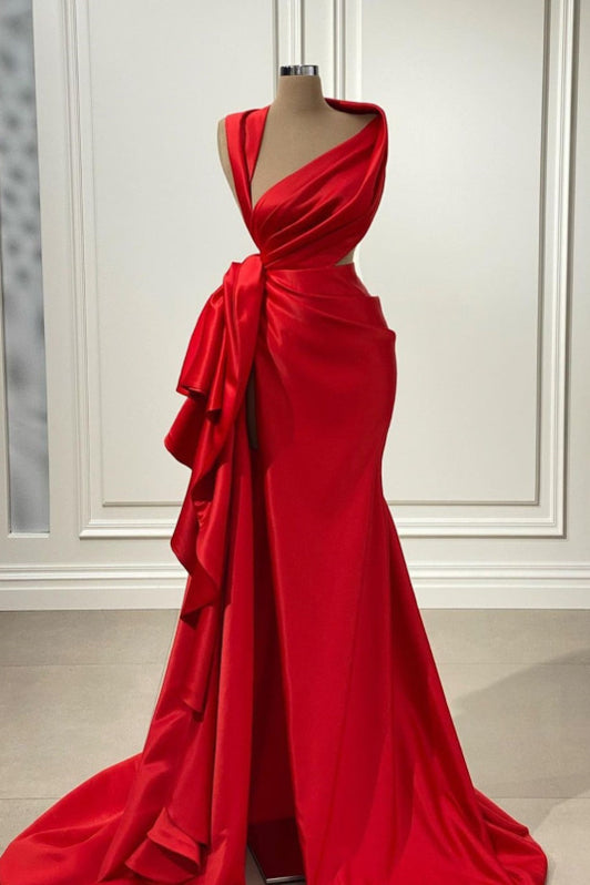 Crimson Mirage Gown