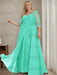 Spa plus size sequin lace mother of the bride gown with draped sash