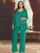Jade plus size sequin lace mother of the bride pantsuit with jacket