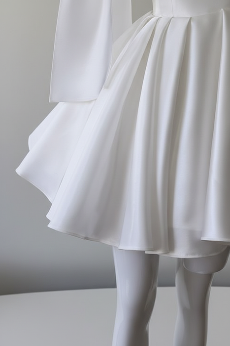 Sexy Satin Aline Homecoming Dress Short Prom Dress with Straps