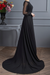 Sheath/Column Scoop Long Sleeves Beading Long Chiffon Dresses - Prom Dresses