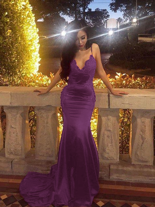 sheath/column strapless satin sweep/brush train sleeveless dresses A-Line Sheath Column Sweep Brush Train Formal Dresses Evening Gown Evening Gown Party Glittering Sleeveless Strapless Prom Wedding Satin Cowl Back with Glitter Sequin 2026