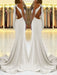 Sheath Halter Sleeveless Sweep/Brush Train With Ruffles Stretch Crepe Dresses - Prom Dresses
