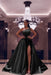 Silvery One-Shoulder Long Mermaid Prom Dress with Split and Sequins