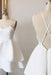 Simple Ivory Spaghetti Strap Satin Short Prom Dress Cute Mini Homecoming Dresses - Prom Dresses