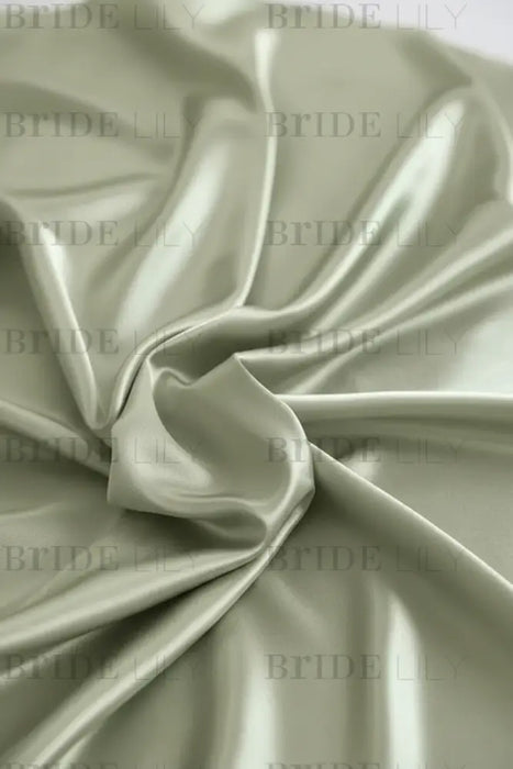 Satin Prom Dress With Spaghetti Straps and Slit