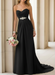 Simple Wedding Dress Sheath Sweetheart Neck Sleeveless Pleated Bridal Dresses With Train