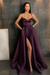 Regency Spaghetti Straps Prom Dress A Line with Split Pockets