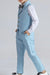 Sky Blue Two Pieces Formal Boys Set Vest & Pants Preppy Style School Vacation Regular Fit