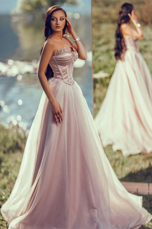 Sleeveless Elegance with Tulle Applique and Pleats