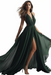 Sleeveless Halter Neck Chiffon Prom Gown with Open Back