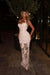 Sleeveless Lace Mermaid Prom Dress Sweetheart Evening Dress - White - Prom Dresses