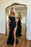Sleeveless Prom Dress with Stunning Beadwork and High Slit