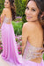Sleeveless Sweetheart Chiffon With Applique Sweep/Brush Train Dresses - Prom Dresses