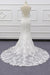 Best Spaghetti Strap Appliques Mermaid Wedding Dress - Wedding Dresses