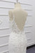 Best Spaghetti Strap Appliques Mermaid Wedding Dress - Wedding Dresses