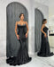 Online Spaghetti-Straps Mermaid Sweetheart Evening Dress With Sequins