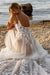 Spaghetti Straps Tulle Lace Wedding Dress Aline Sleeveless