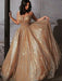 A-Line/Princess Spaghetti Straps Tulle Sequin Sleeveless Sweep/Brush Train Dresses - Prom Dresses