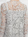 Floor-Length Square Neck Chiffon Mother of the Bride Pantsuit with Jacket & Side Split