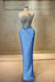 Strapless Beadings Prom Dress Mermaid Evening Gown Sleeveless Dusty Blue
