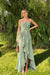 Strapless Pleated Chiffon High-Low Bridesmaid Dress