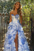 Strapless Ruffles Chiffon A-Line Long Prom Dresses - Dress