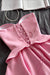 Strapless Sweetheart Aline Satin Short Corset Homecoming Dress - Dress