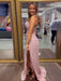 Strapless Sweetheart Sequins Bodycon Prom Dress with Beading