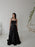 Stunning A-Line Square Neck Spaghetti Straps Satin Prom Dresses with Slit - Prom Dresses