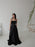 Stunning A-Line Square Neck Spaghetti Straps Satin Prom Dresses with Slit - Prom Dresses
