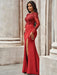 Stunning Mermaid Prom Gown with Daring Slit
