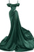 Stunning Off-the-Shoulder Mermaid Ruffles Prom Dress With Side Split - Prom Dresses
