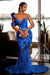 Stunning Sparkle Beadings Mermaid Evening Gown with Sequins - Evening Dresses