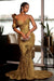 Stunning Sparkle Beadings Mermaid Evening Gown with Sequins - Evening Dresses