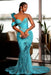 Stunning Sparkle Beadings Mermaid Evening Gown with Sequins - Evening Dresses