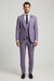 Stylish Purple Peaked Lapel Three Pieces Prom Suits