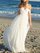 Wedding Dress A Line Off The Shoulder Sweetheart Neck Sleeveless Floor Length With Train Bridal Gowns