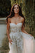 Sweetheart A-Line Wedding Dress with Lace Appliques in Tulle